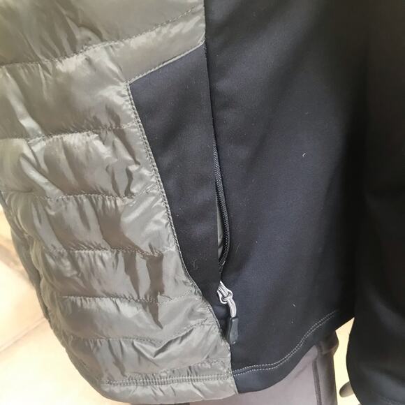 32 Degrees Quilted Full Zip Green Black Jacket Women's Size Medium - Picture 4 of 6